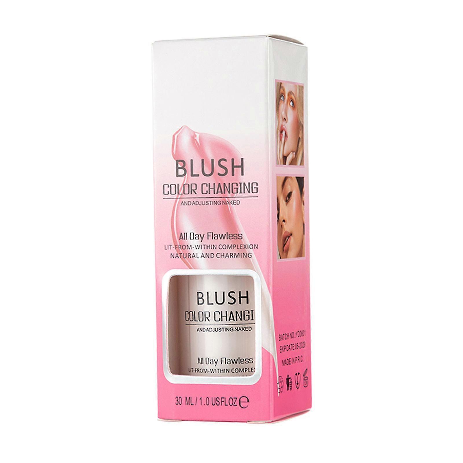 Color Changing Blush Adjusting Nake Luminizing Natural Face Color for Daily Use Moisturizing Face Blusher Cheek Makeup Multicolor