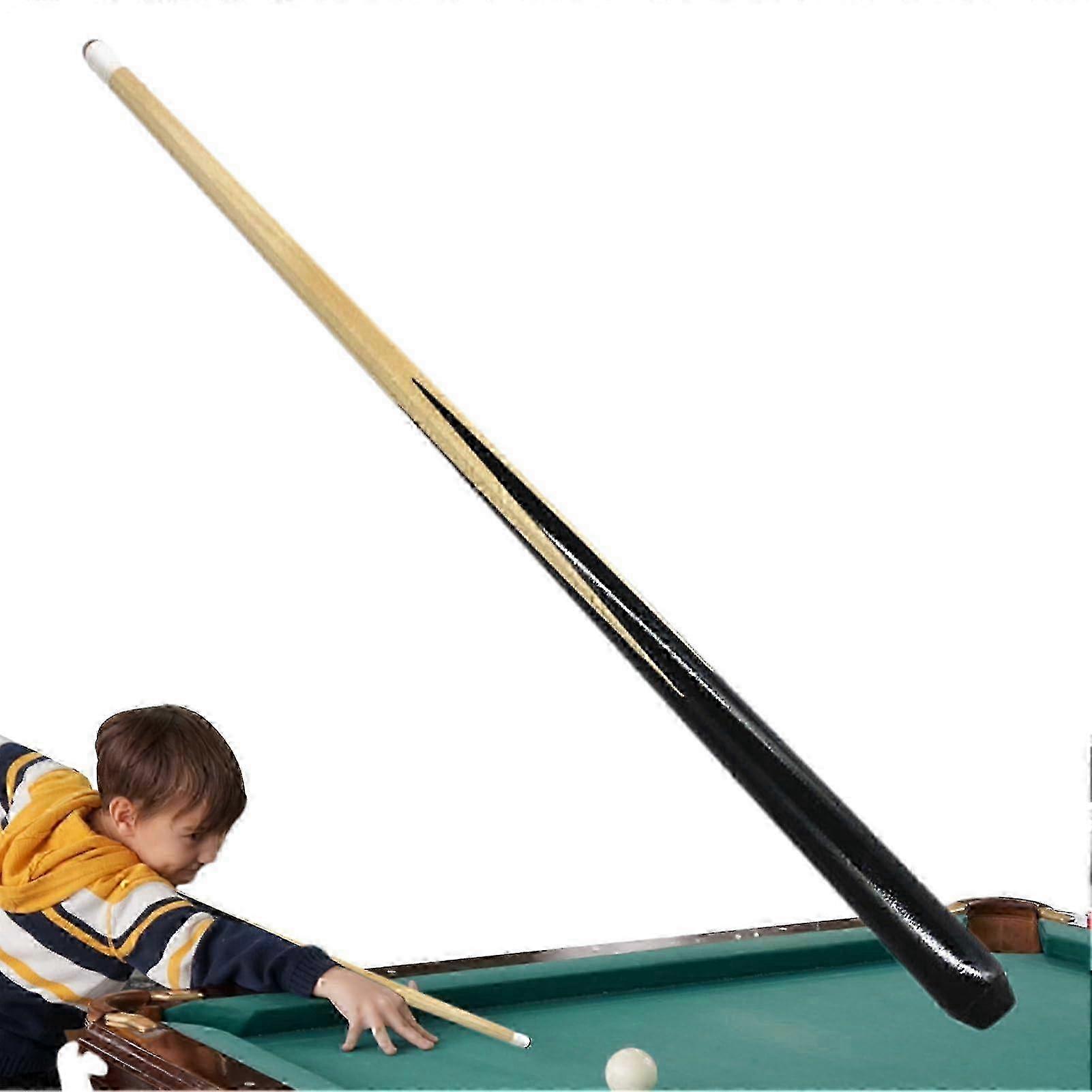 Short Pool Cue 20 Inch | Hand-Polished Wooden Billiard Stick for Kids and Players | Portable Tight Spaces Tool