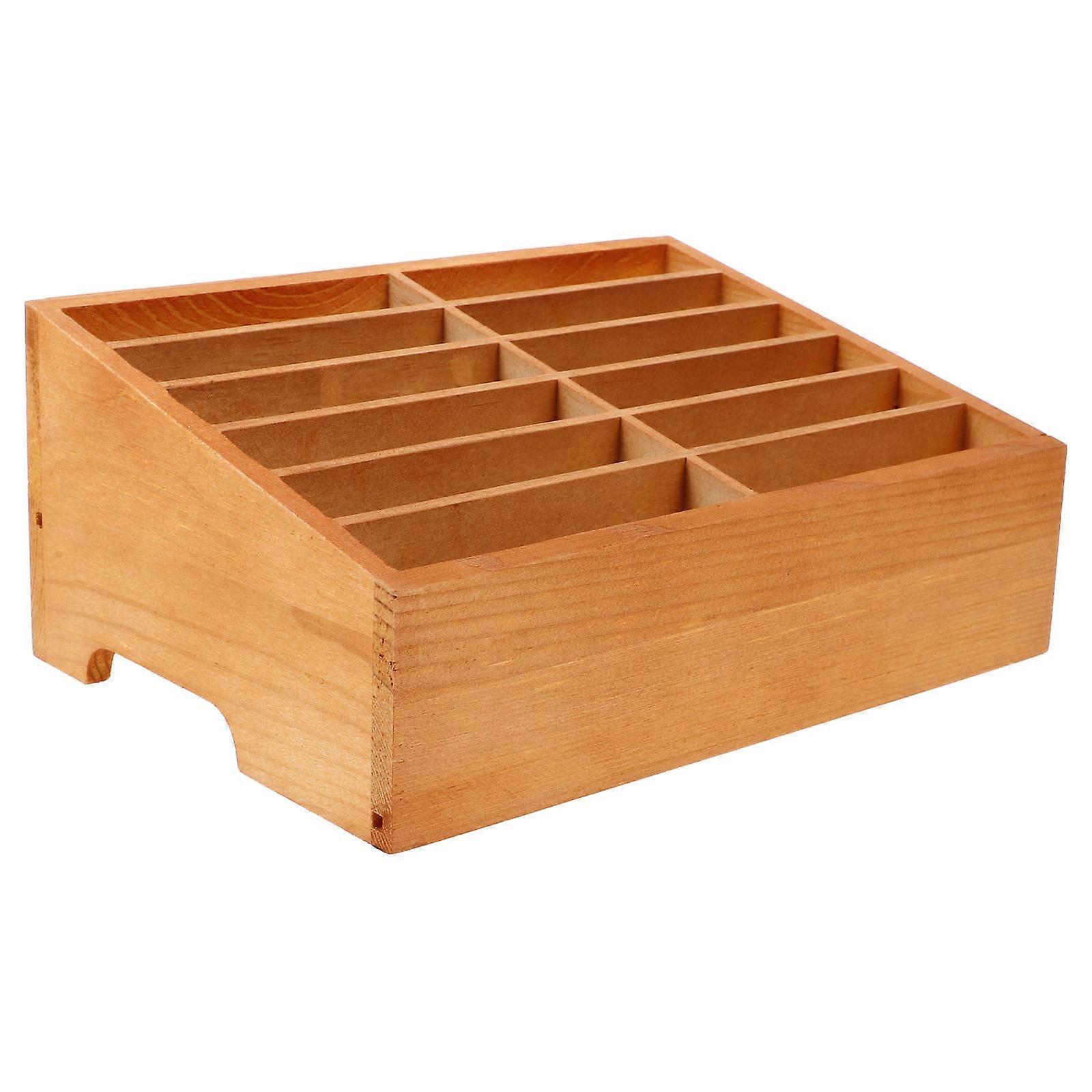 Desktop Mobile Phone Holder Phone Holder for Storage Use 12-Grid Organizer
