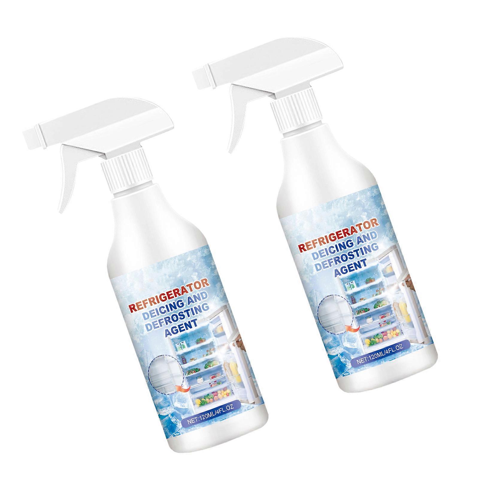 Convenient 120ml Defrosting Spray Fridge Freezer De-Icers Spray DeIcing Deep Freezes Easily Use for Kitchen Fridges Multicolor