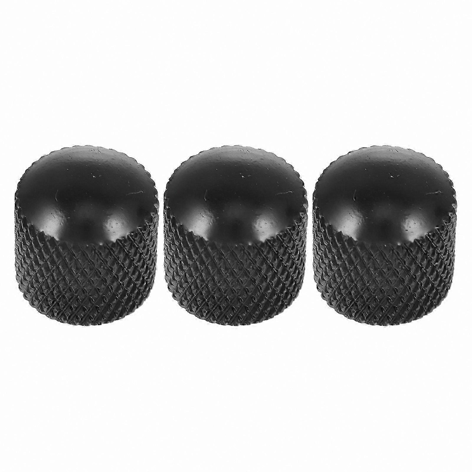 6Pcs Guitar and Bass Volume Knobs, Metal Control Knobs for Musical Instruments