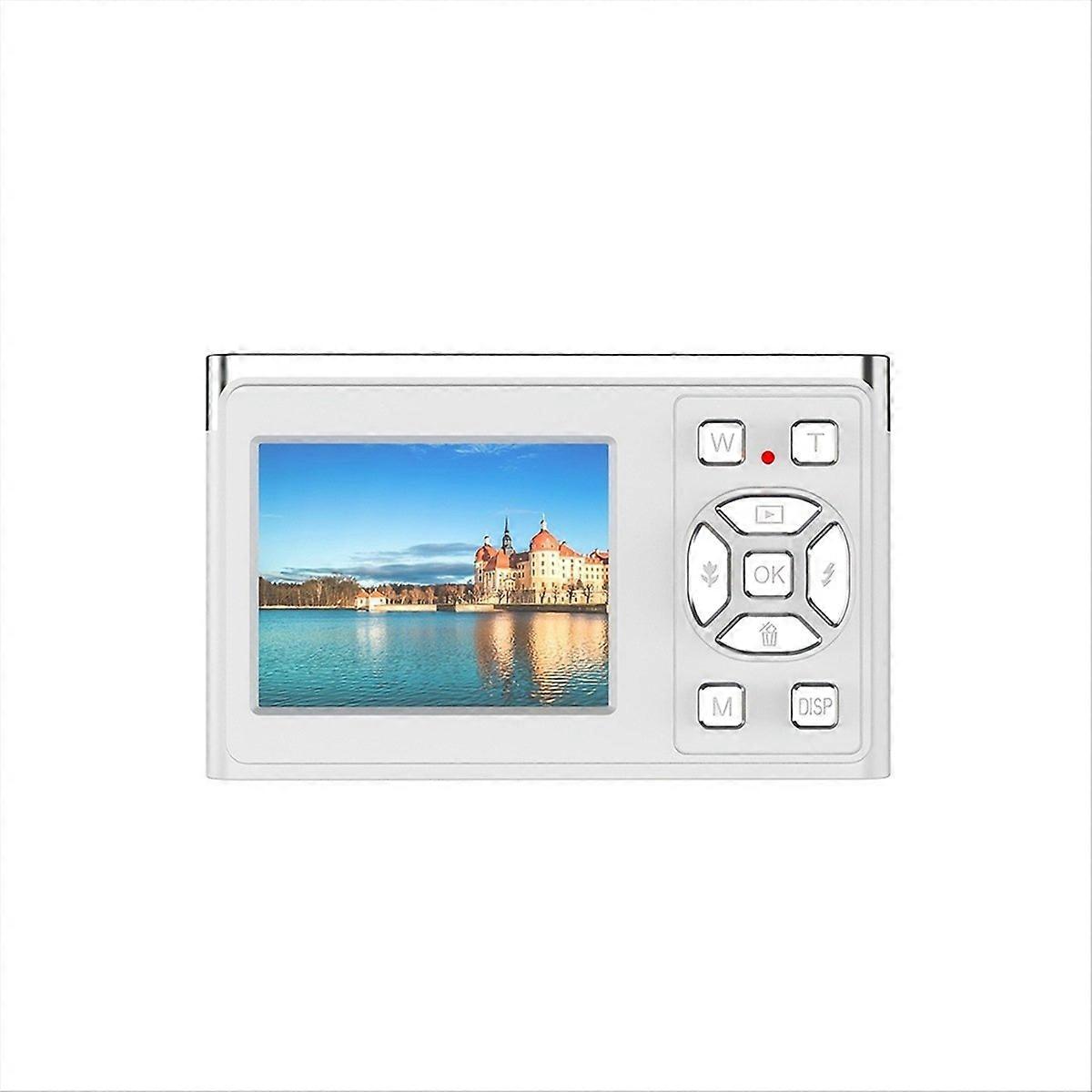 HD Digital Camera 50MP 2.2 Inch Display White