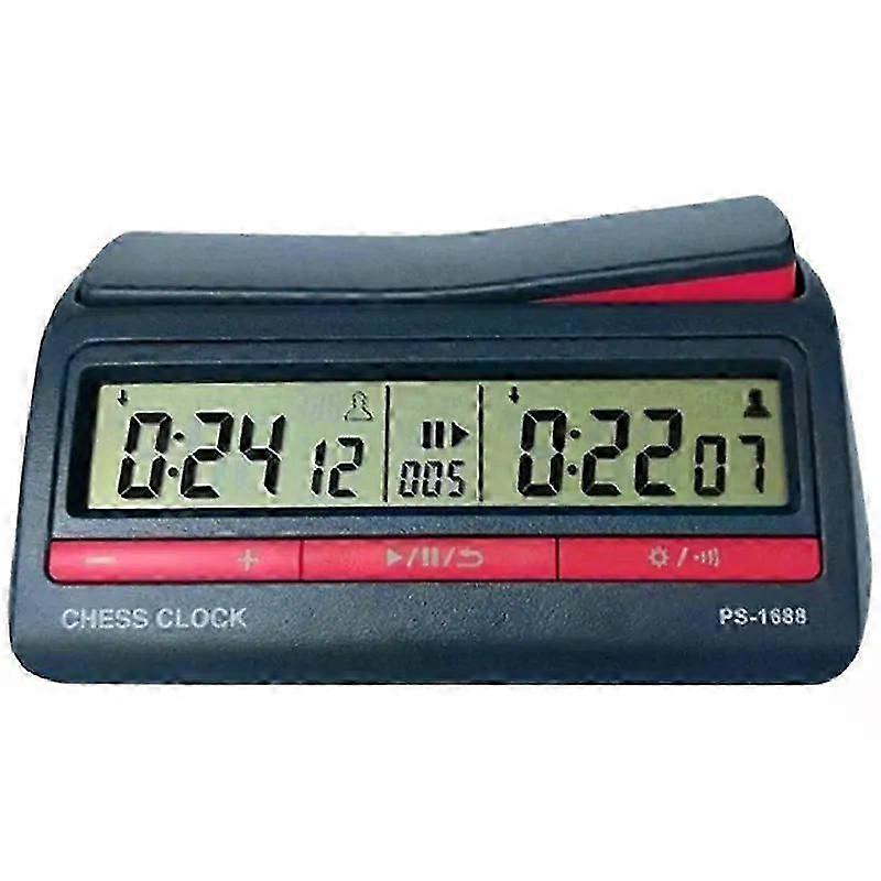 A84e-professional Advanced Chess Digital Timer Chess Clock Count Up Down Board Game Clock Ps-1688