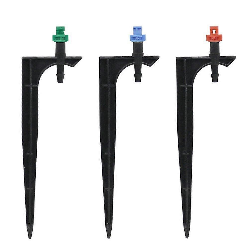 Garden Irrigation System 200pcs 360° Misting Nozzle Kit for Greenhouse and Lawn Cooling