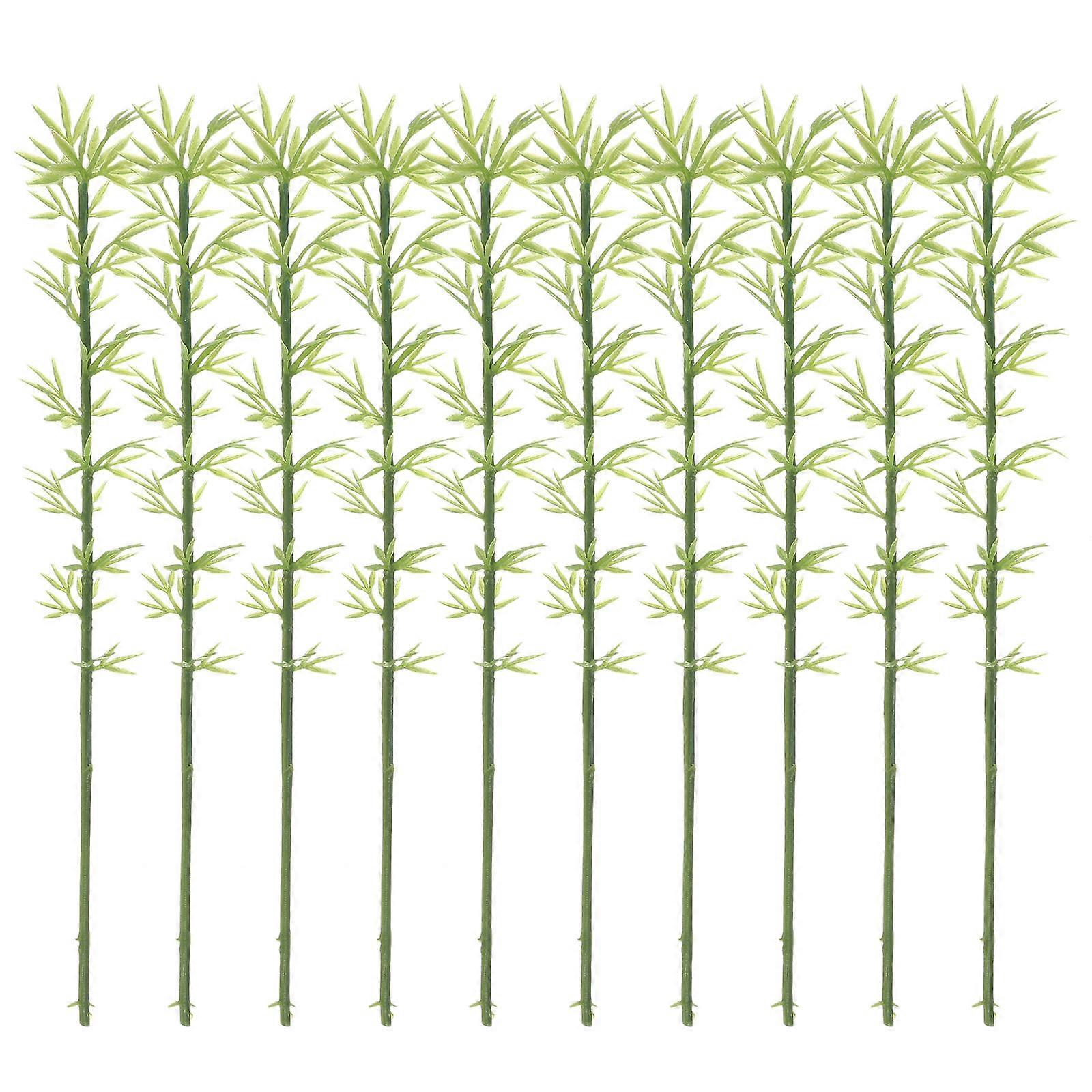 Model Bamboo Trees Plastic Trees for Scenery Model 200Pcs