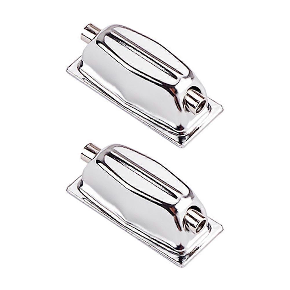 Double-End Snare Drum Lug Claw Hook for Drum 16Pcs Silver Accessories