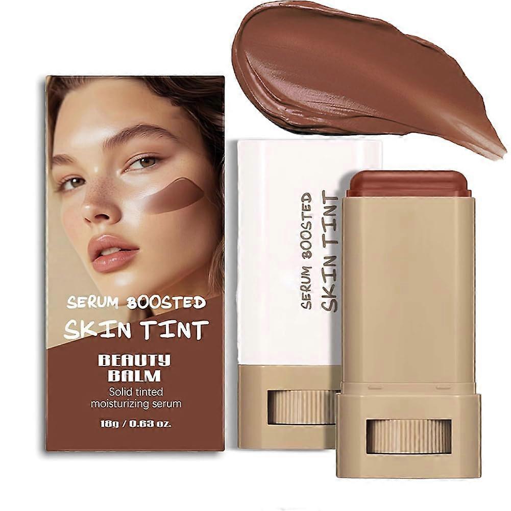 Foundation Stick Hydrating SerumInfused 3in1 Beauty Balm, Buildable Coverage, Shade #02