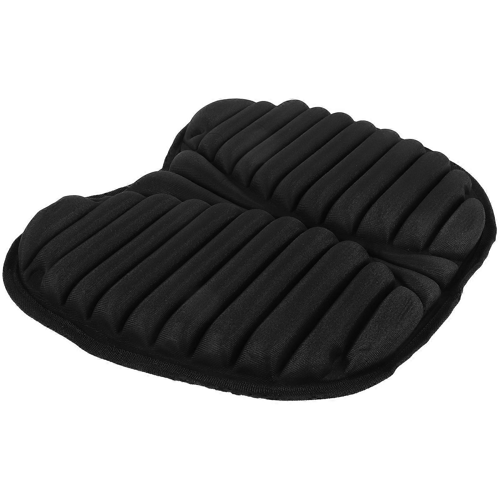 Portable Kayak Backrest Pad for Ergonomic Support 1 Piece Black Cushion
