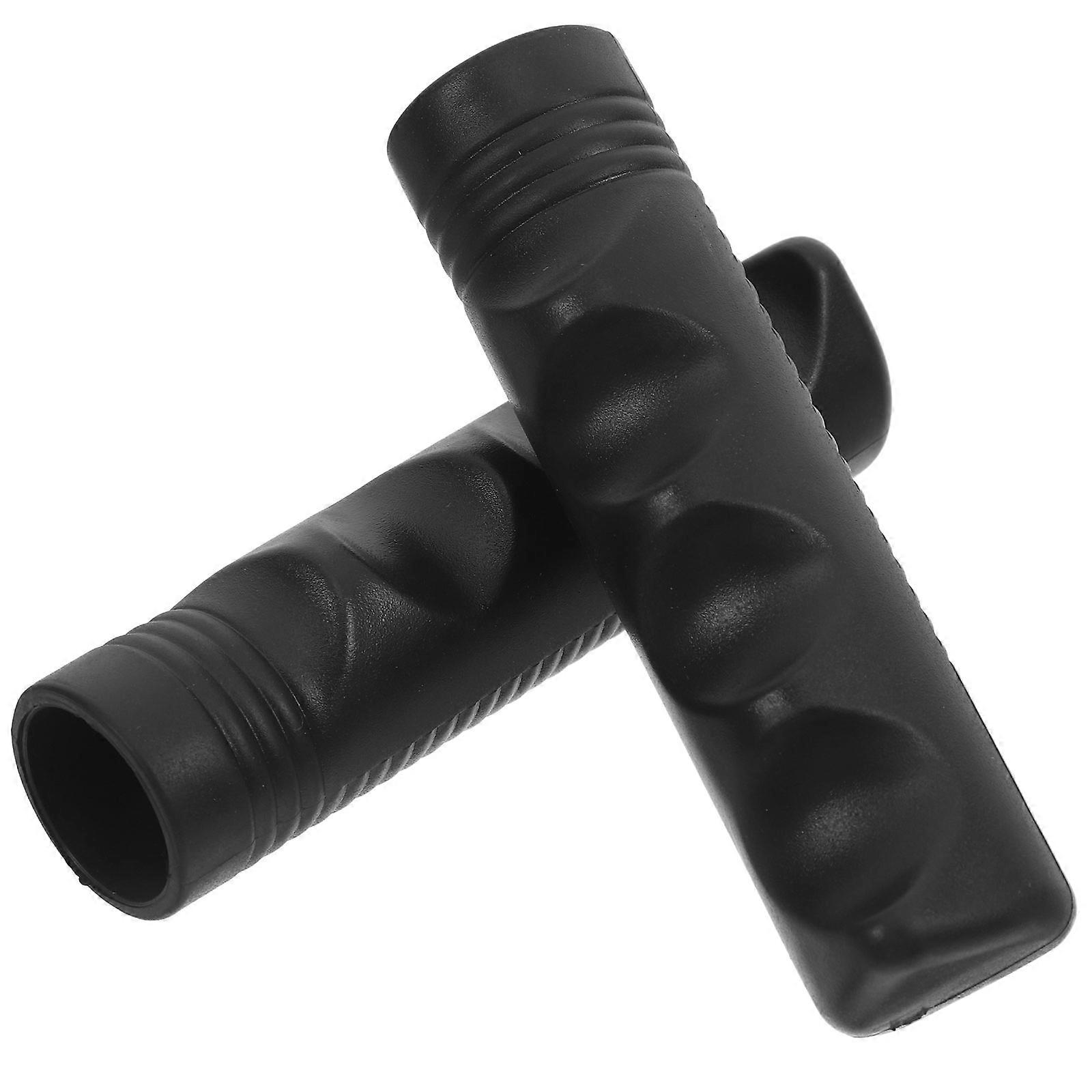 Wheelchair Handlebar Grips for Secure Hold 2Pcs Plastic Hand Covers