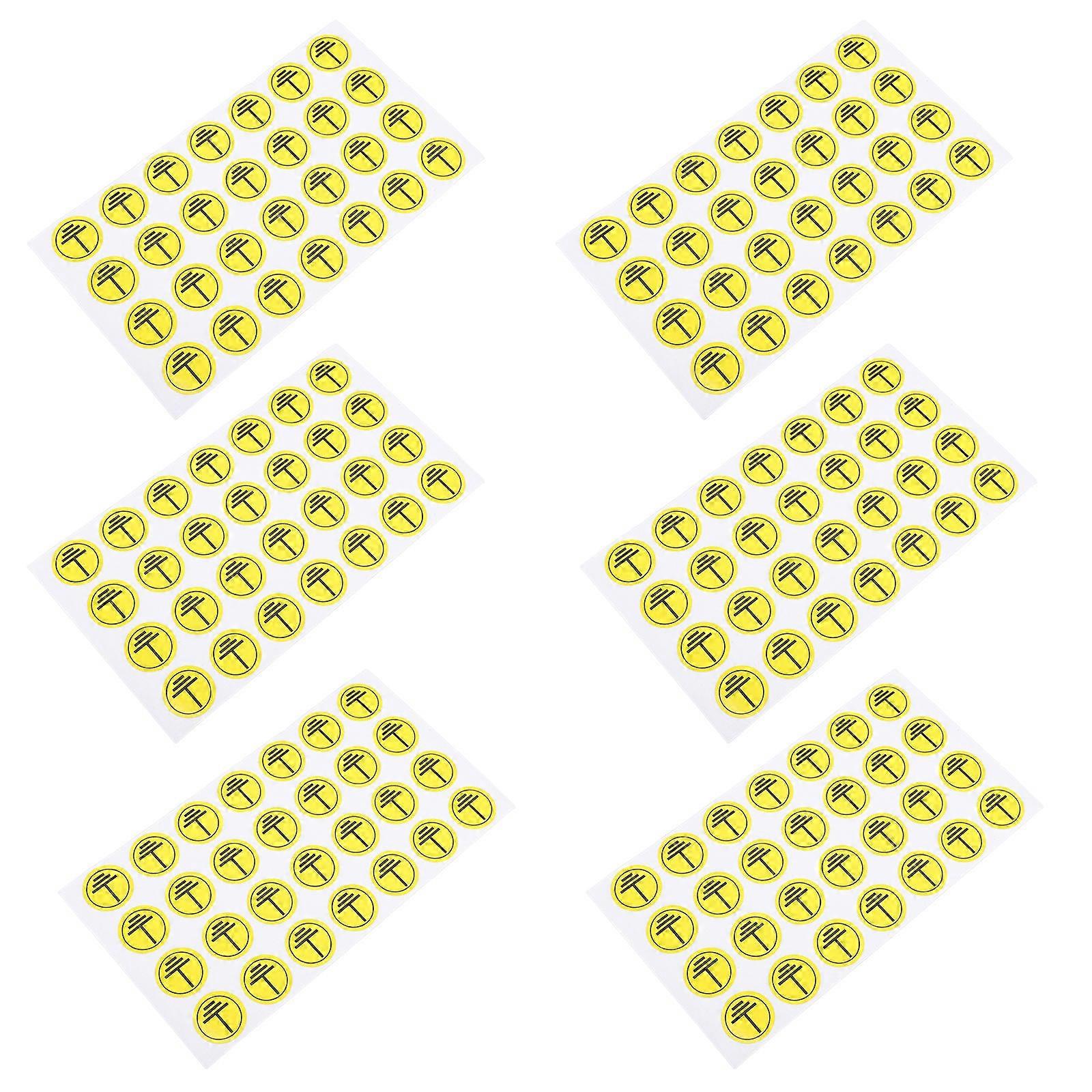 1 Set Grounding Safety Warning Decals Electric Box Caution Stickers