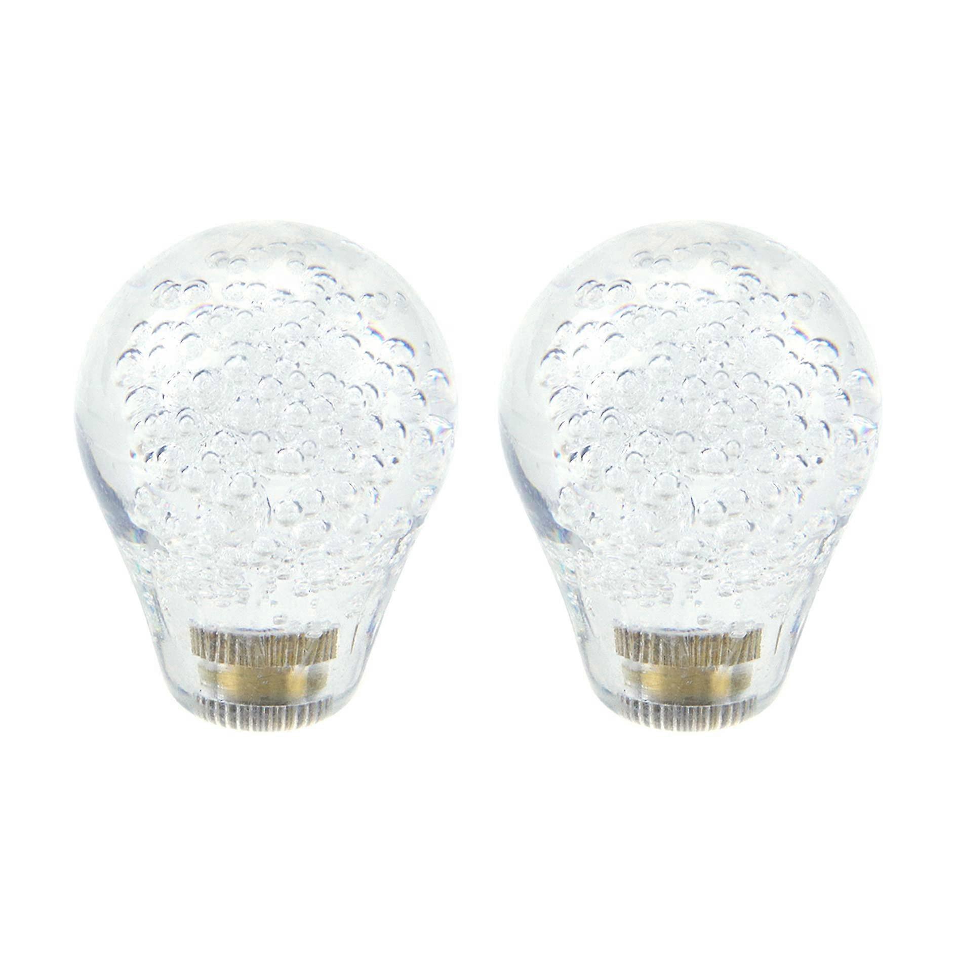 Arcade Joystick Handles 2pcs Transparent LED Illuminated Replacement Knobs for DIY Arcade Upgrade