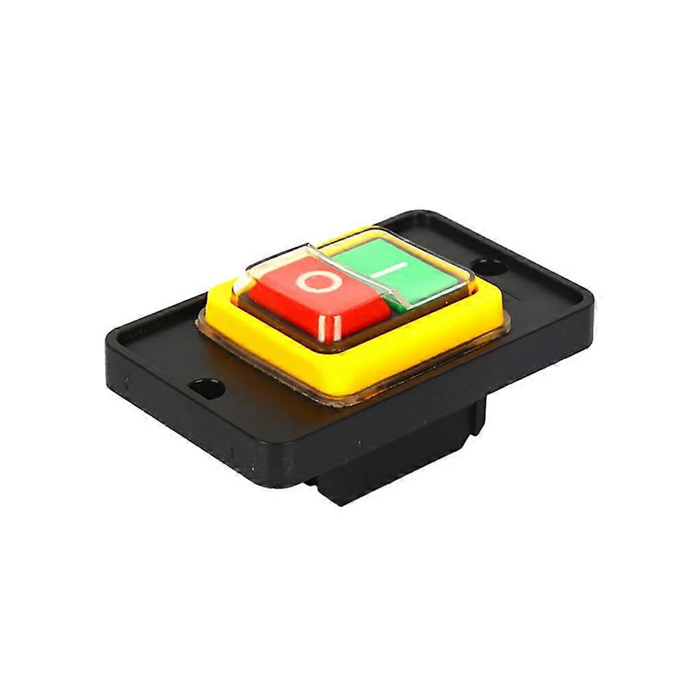 Waterproof Drill Switch Black Copper Button Push Long Lasting Durability Bottomless Design