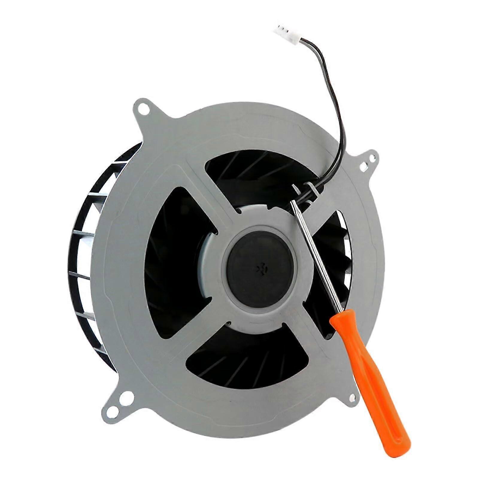 Cooling Fan Replacement for PS5 with T8 Screwdriver, Quiet Operation, Fits 23 and 17 Blade Models