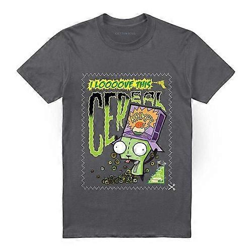 Invader Zim Unisex Adult Krixpy Cereal Gir T-Shirt