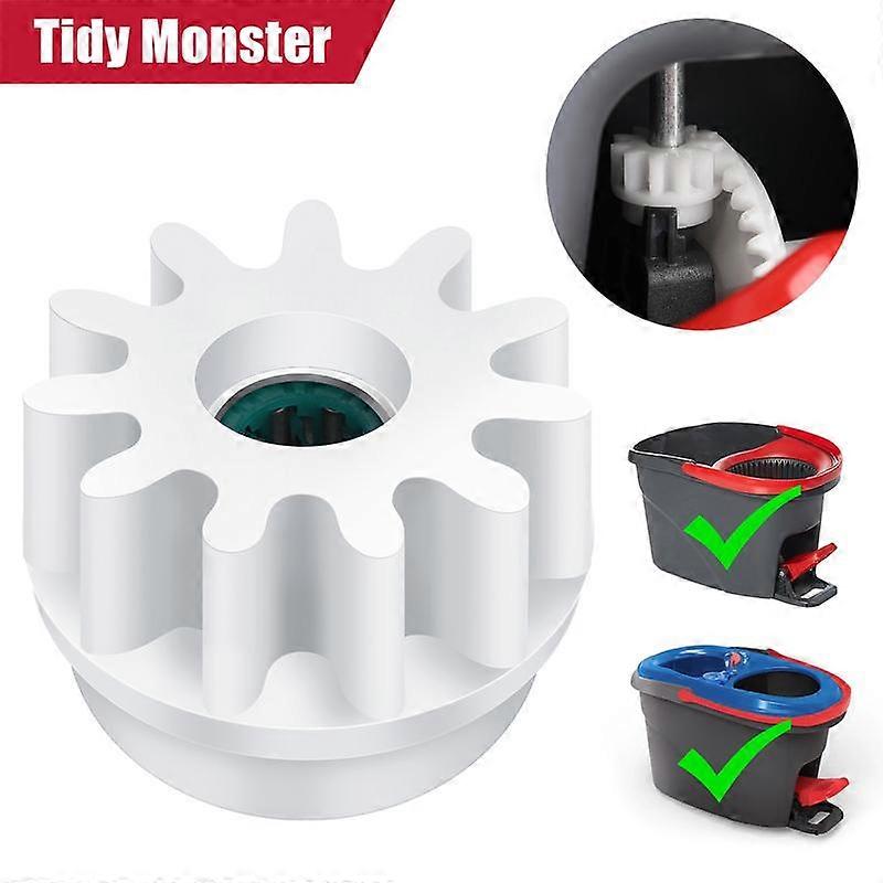 Pedal Bearing Replacement for O-Cedar EasyWring Bucket System Repair Step Pedals Problems Clutch Gear Sprockets for 90% Spin Mop Bucket ��Out