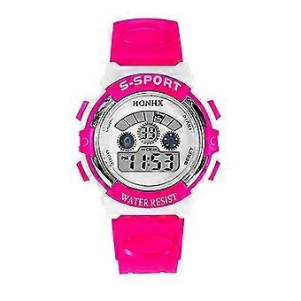 Orologio elettronico per bambini Orologio sportivo impermeabile luminoso