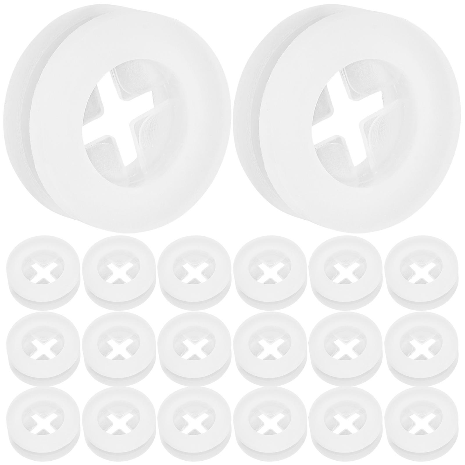 Mason Jar Straw Hole Plug Sealing Square 20Pack