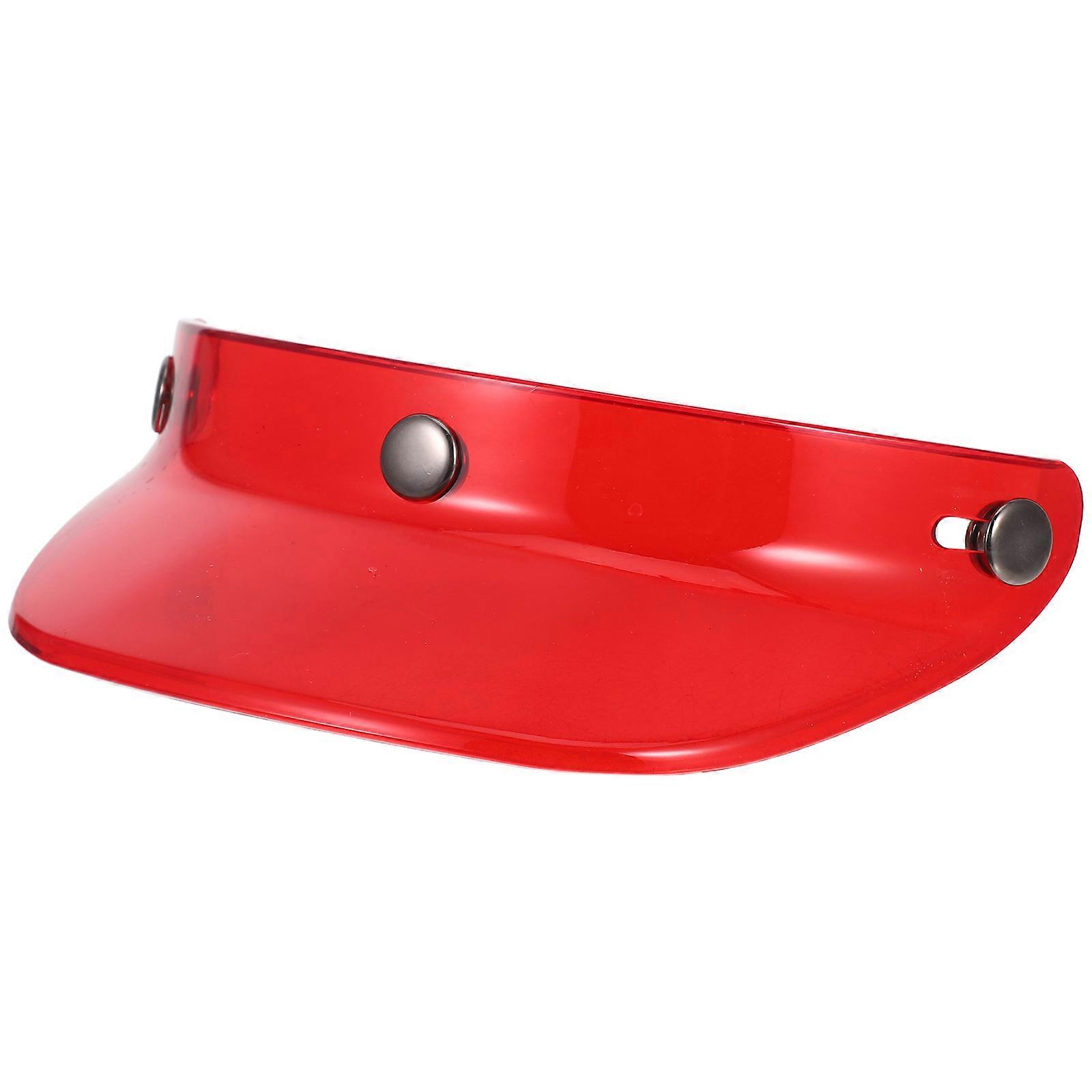 Motorcycle Visor Replacement Retro Peak for Sun Protection