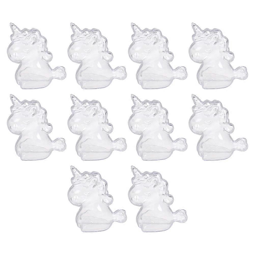 Sweets Packaging Box Transparent Candy Container for Storage 40Pcs