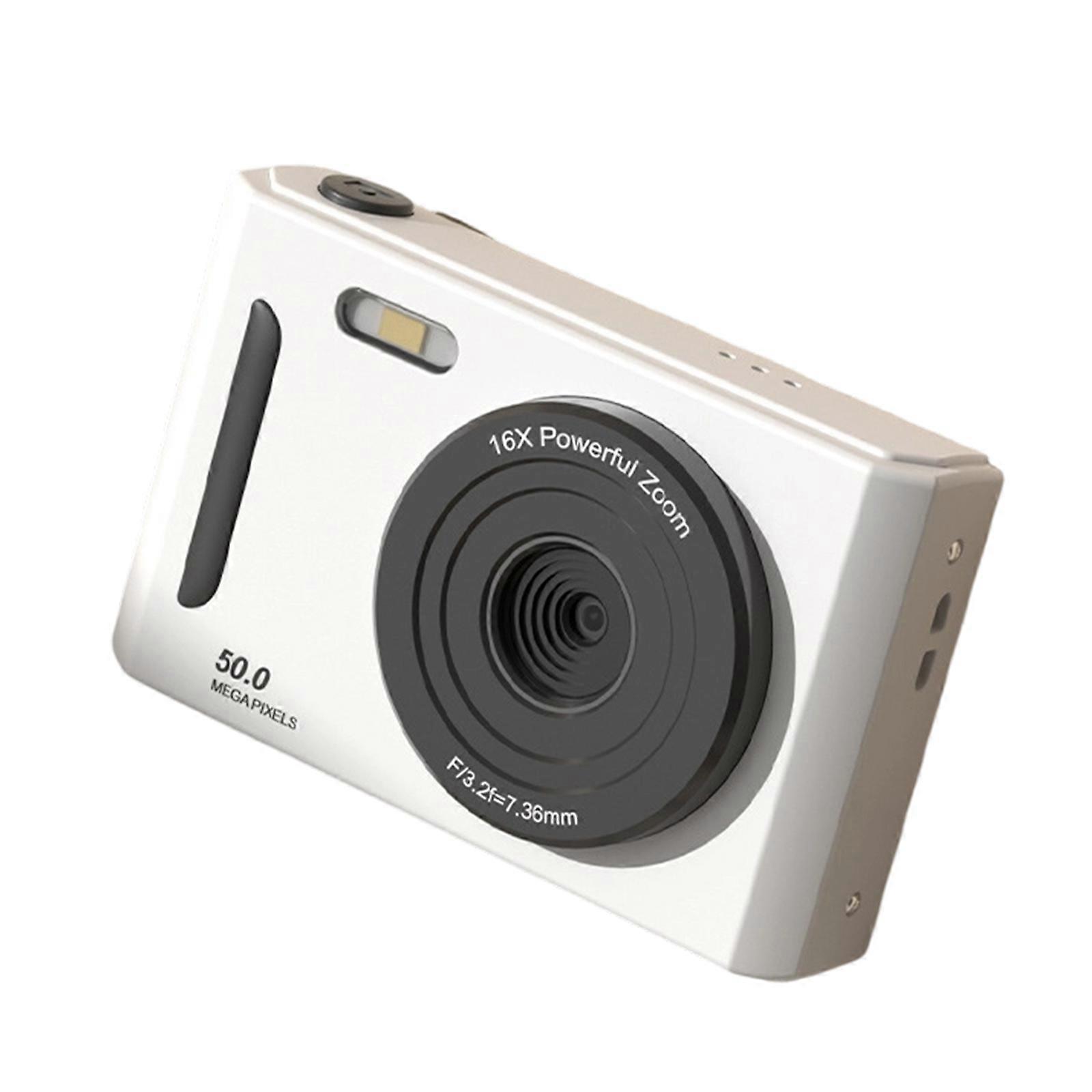 M26 Digital Camera Featuring Multiple Mode Lightweight Compactly for Children for School Creative Projects  White