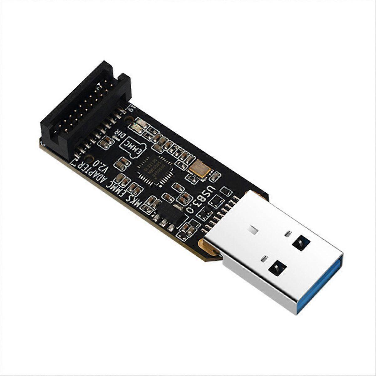 USB 3.0 Card Reader EMMC-ADAPTER V2 Adapter DIY Main Control Board Programmer