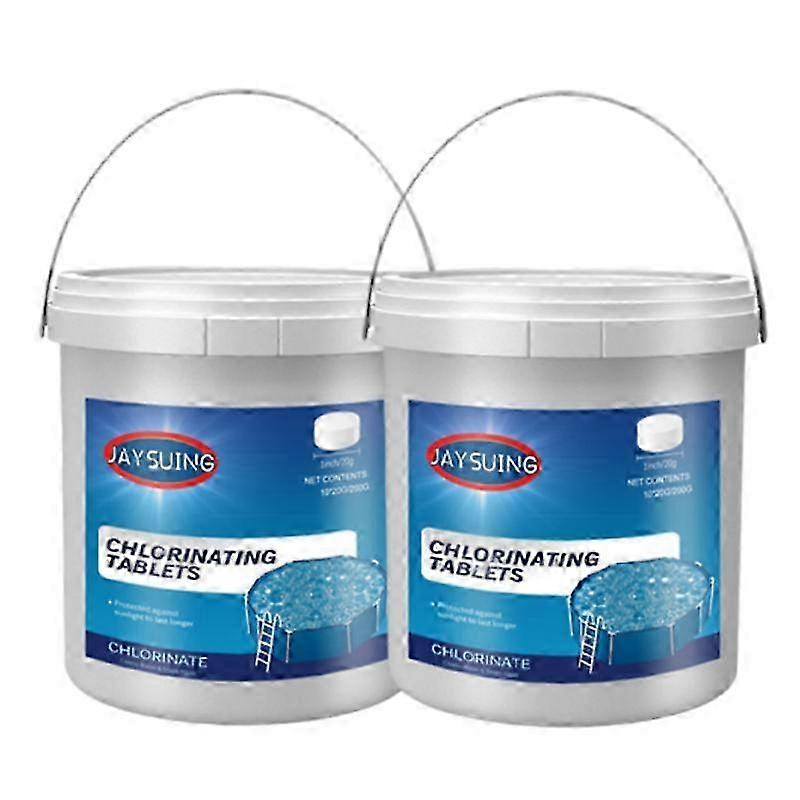 Chlorine Tablets for Swimming Pools with LongLasting Release and Algae Control for Hot Tubs