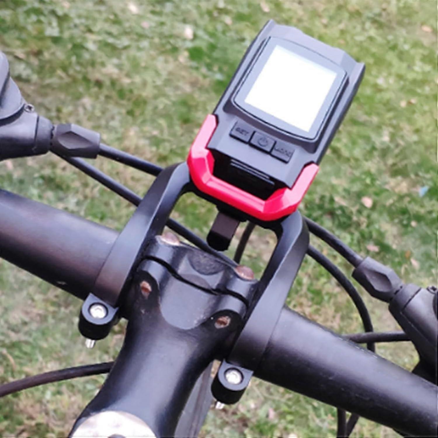 Bike Handlebar Extension Mount for Lights and Computer with Extra Mounting Space Adjustable Design