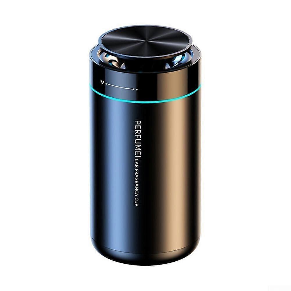 USB Rechargeable Car Aroma Diffuser with ColorChanging LED Lights and Adjustable Scent Intensity