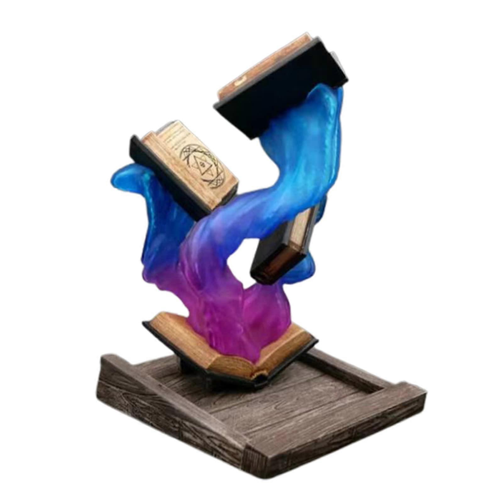 Dice Tower Tomes of Magic HandPainted Big Book Design for Precise Dice Rolling