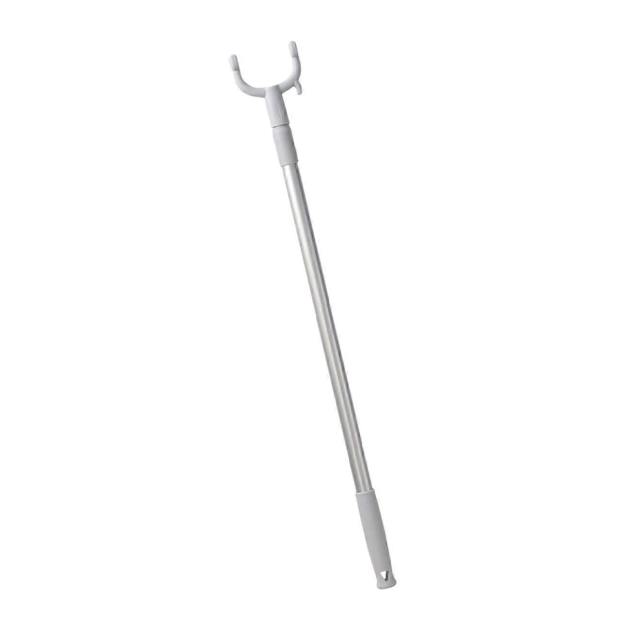 Retractable Clothes Drying Pole with Adjustable Length for Balcony and  Reach Hanging Tasks