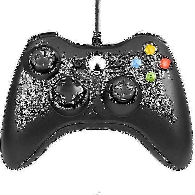 Ergonomic USB Gamepad with Shoulder Buttons for  360 Console Gaming Controller Adapter Accessory