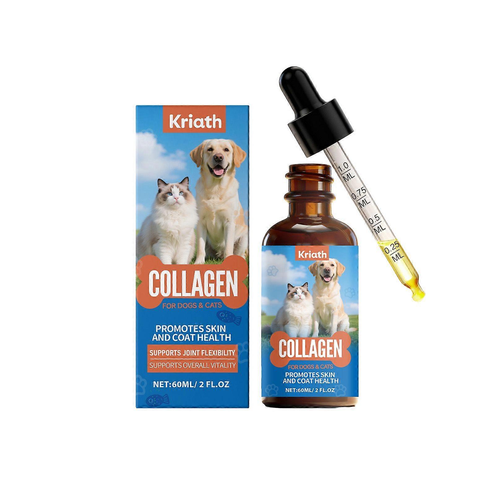 Kriath Liquid Collagen Drops For Cats And Dogs
