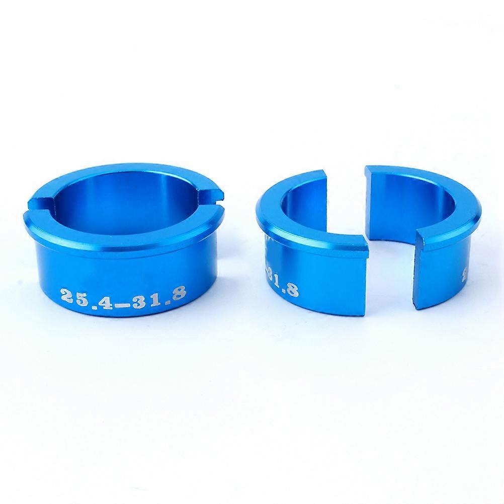 Handlebar Conversion Sheet for Bike Accessories 4Pcs Handlebar Conversion Clamp Blue