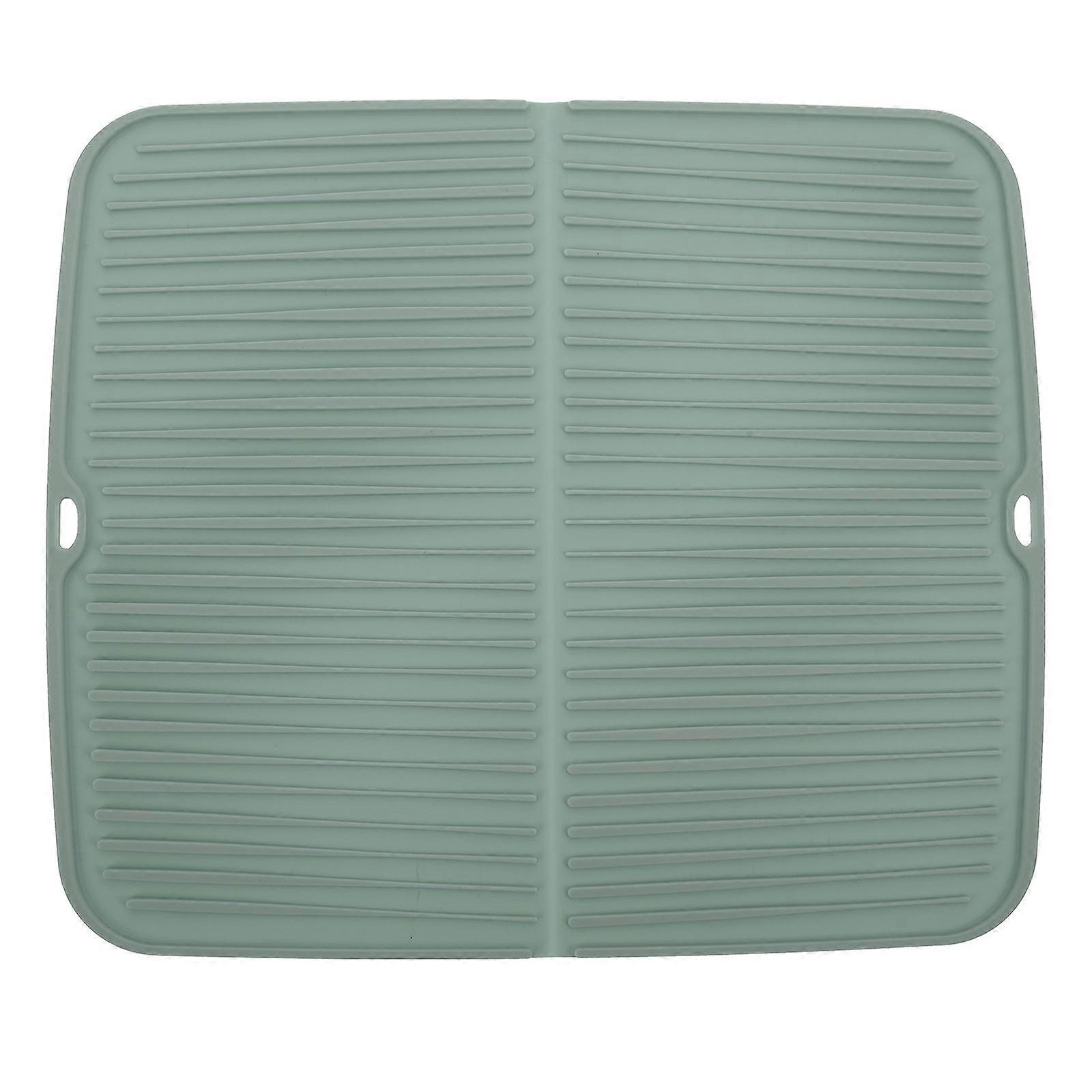 Silicone Dish Drying Mat for Kitchen Use 1Pcs Heat Insulation Table Mat