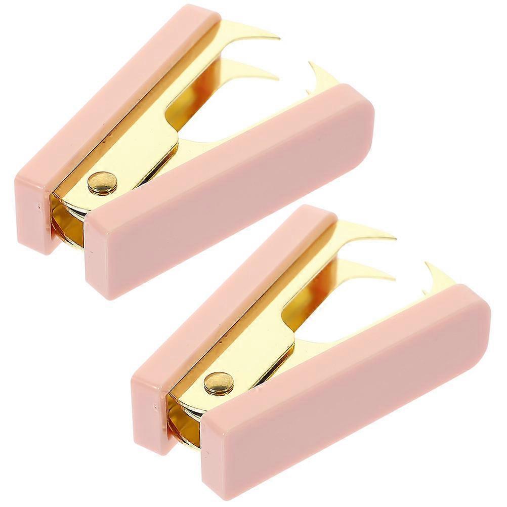 Staple Remover Student Staple Remover for Daily Use 2Pcs