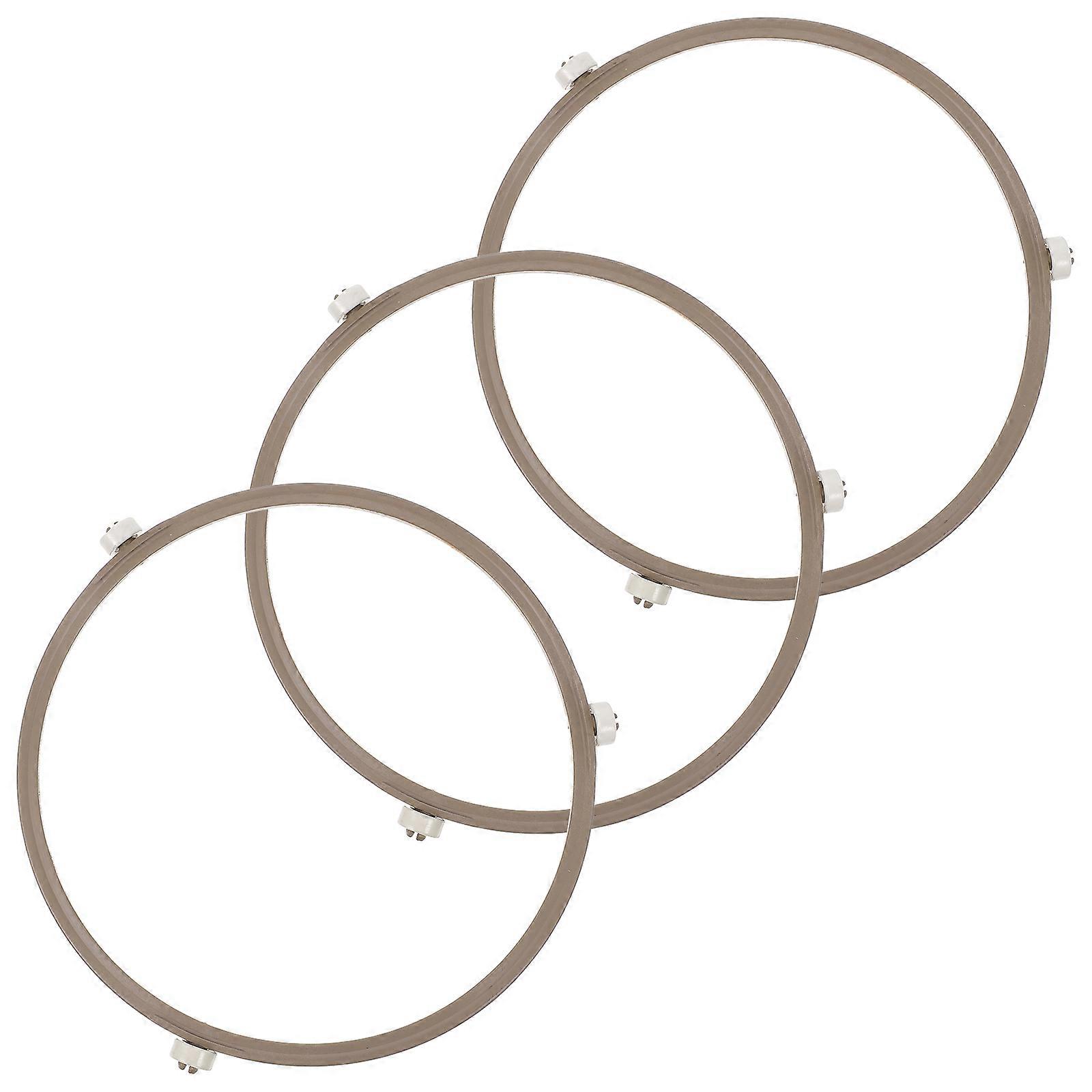 Microwave Turntable Ring Plastic Holder for Microwave 3Pcs