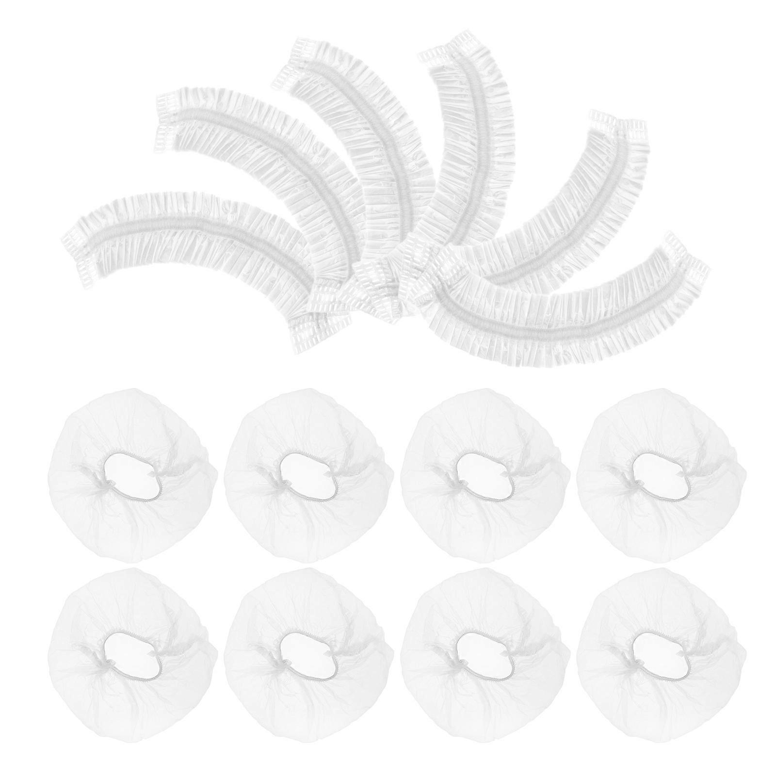 100Pcs Transparent Plastic Bread Proofing Cover for Elastic Food Storage