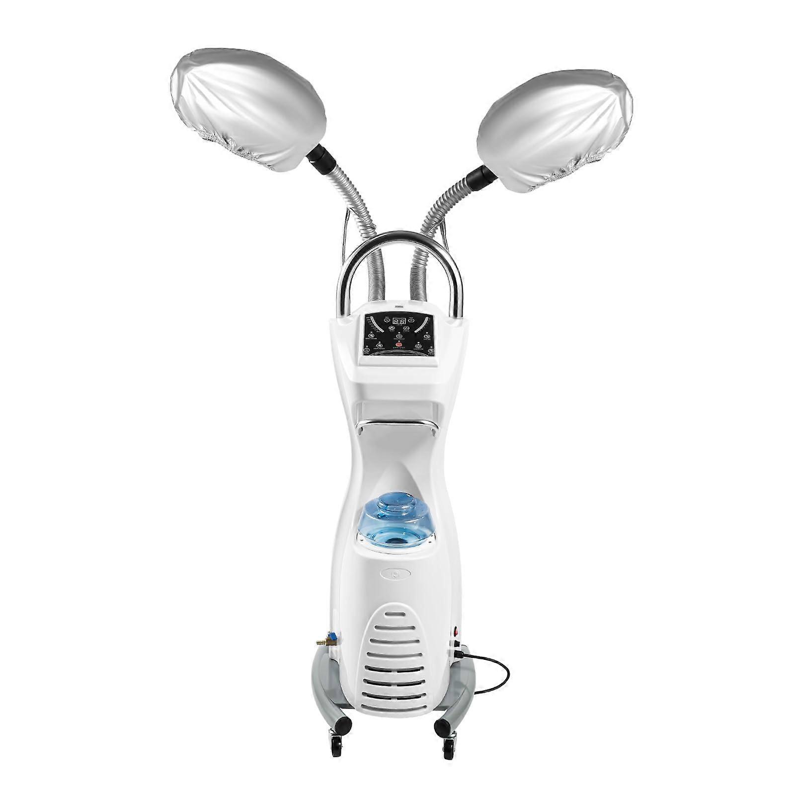 Professional Salon Hair Steamer with Rolling Base, Adjustable Temperature for Deep Conditioning