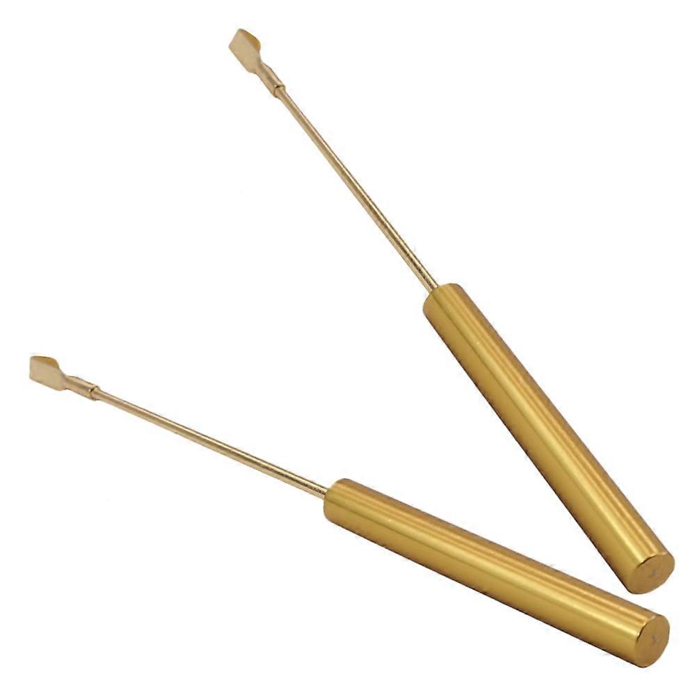 2Pcs Wall Clock Pendulum Replacement Decorative Metal Clock Accessories