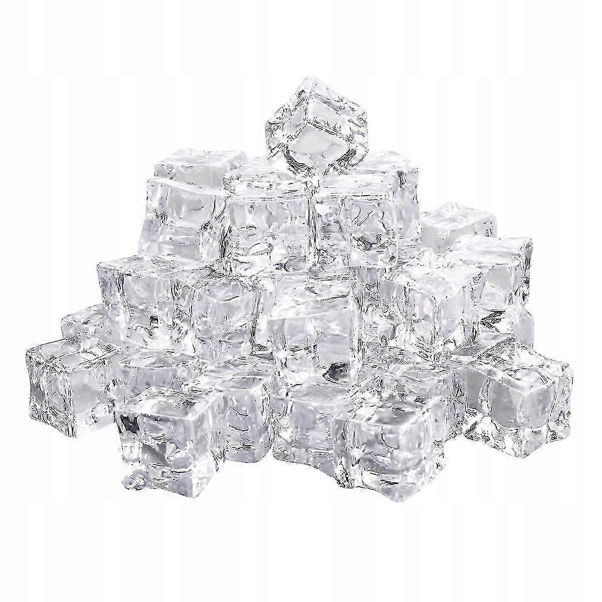 25-26 Realistic Irregularly Shaped Ice Cubes