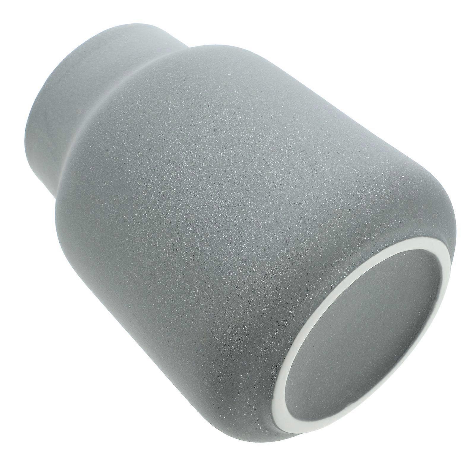 Grey Decorative Flower Vase Ceramic Holder for Decoration Multi-Function Use