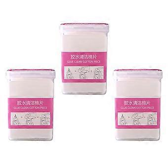 Eyelash Extension Wipes Glue Residue Remover Durable for Cleaning 600 Sheets