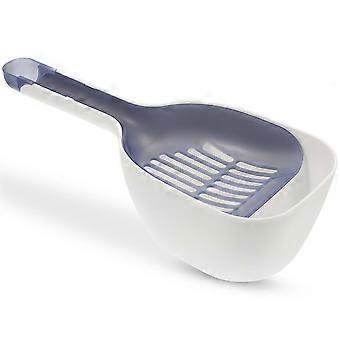 Cat Litter Scoop with Dustpan, Plastic Waste Sand Treatment Tool for Cat House Maintenance, 31.5x13x8.5cm