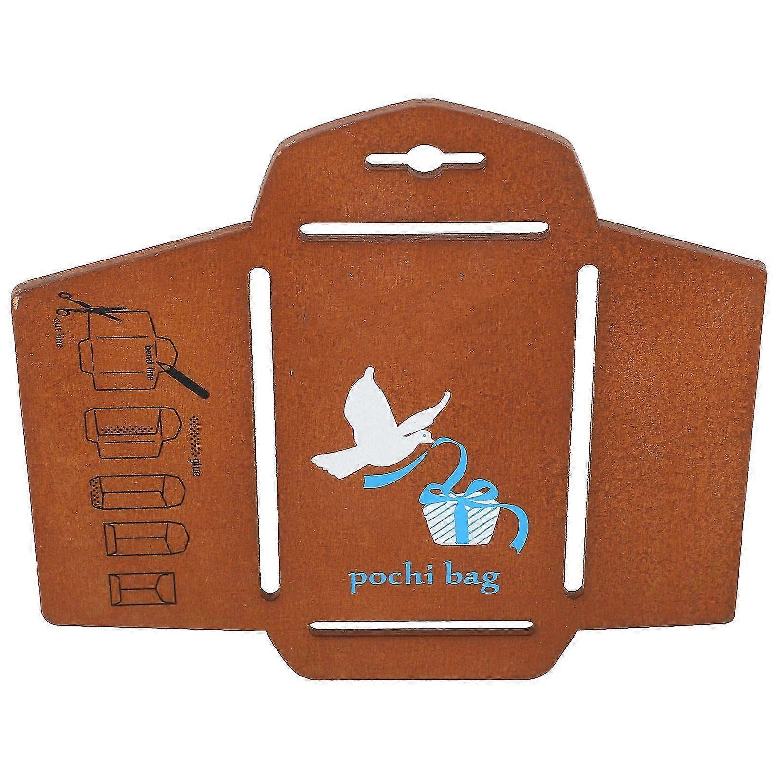 Envelope Template Wood Rectangular Envelope Diy Tool for Special Occasions Coffee Material 1Pcs