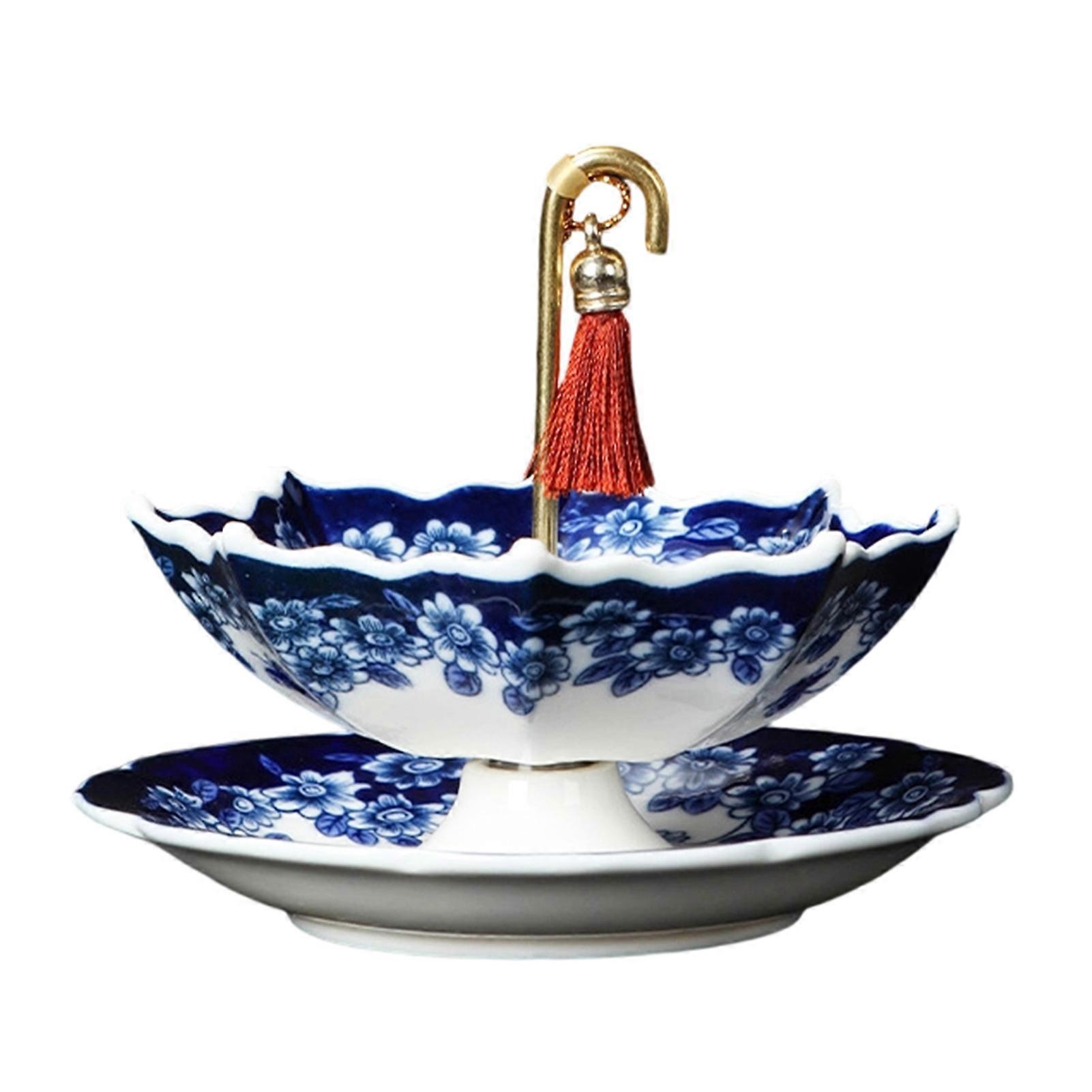 Umbrella Tea Diffuser - Hand Painted & Dishwasher Safe - for Tea Lovers