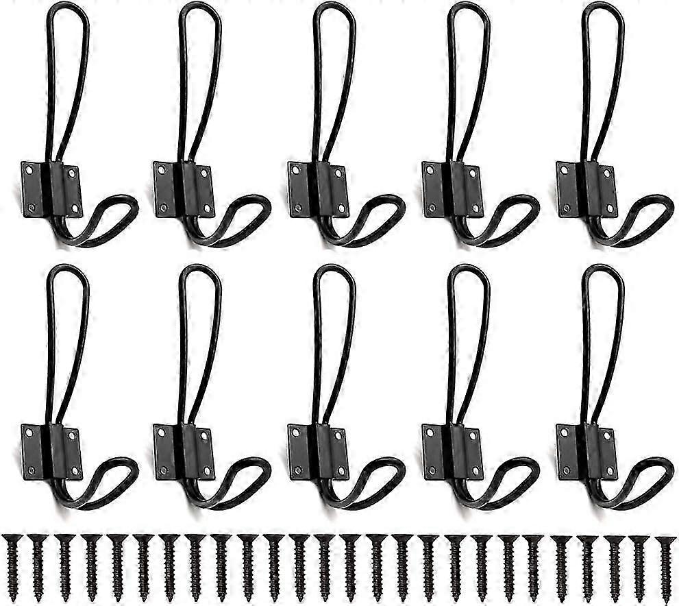 12PCS black hook delivery screws
