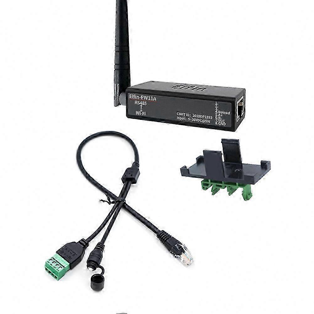 RS485 to WiFi Converter Module for Serial Communication with Modbus Protocol and Wireless Data Transfer Capability