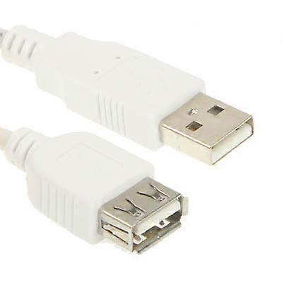 USB 2.0 AM to AF Extension Cable, Length: 30cm