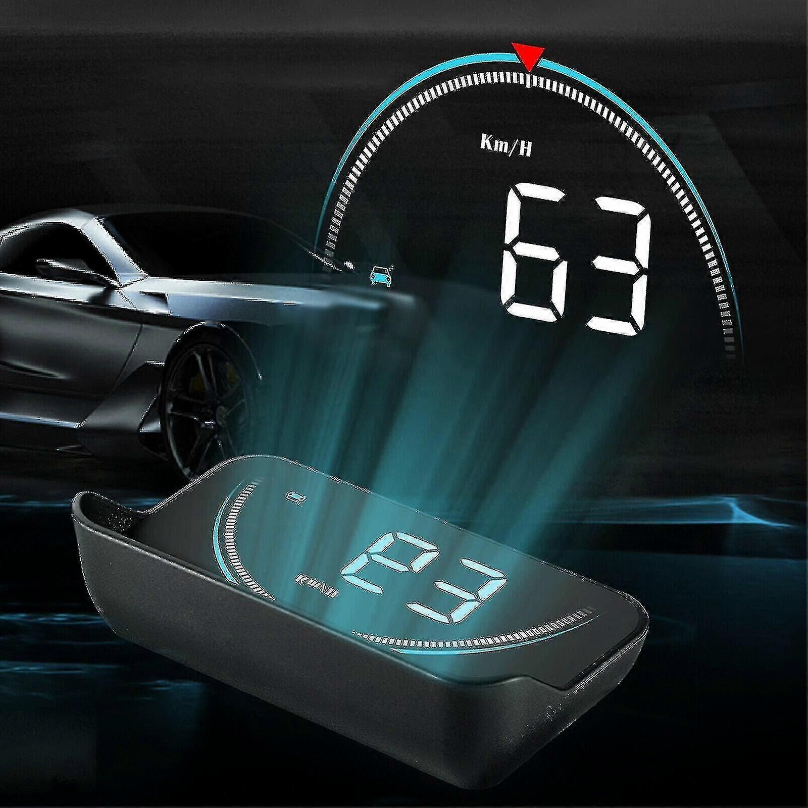 Samochód Hud Obd2 Prędkościomierz