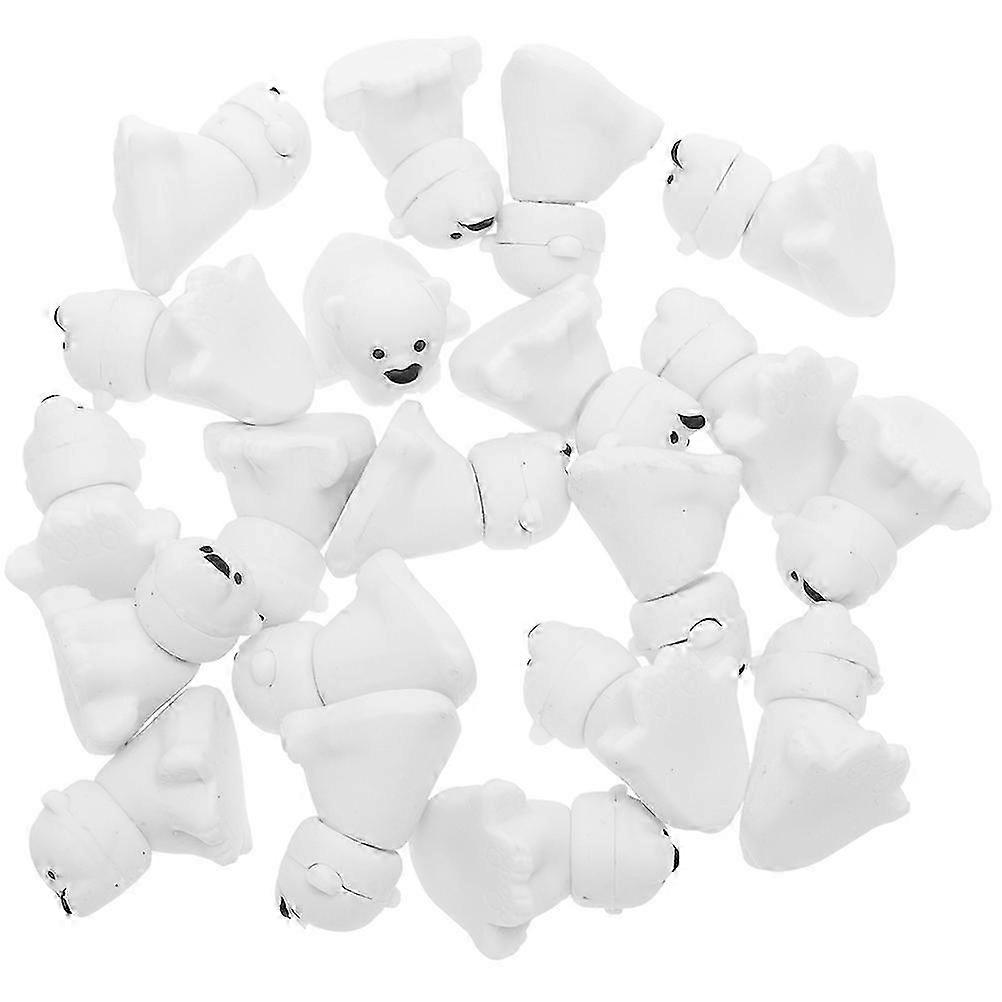 Fun Erasers Bear Pencil Erasers compatible withStudents Use 40Pcs Set